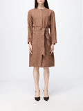 Max Mara Studio Dress Woman Mud