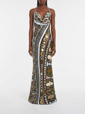 Pucci Dress Woman Kaki