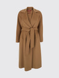 Max Mara Studio Coat Woman Brown