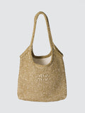 Miu Miu Shoulder Bag Woman Champagne