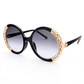 6887 C24 Round Crystal Sunglasses