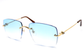 Cartier Custom Trinity Gold Sunglasses by MEG