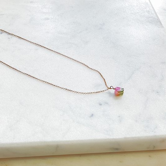 Tourmaline "Tiny Treasure" Necklace
