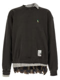Maison Mihara Yasuhiro Men Three Layer Sweatshirt