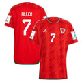 Joe Allen Wales 7 Fifa 2026 World Cup Jersey