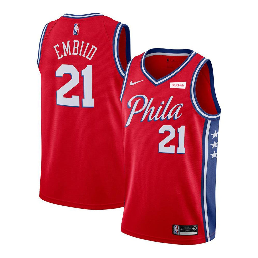 Joel Embiid Philadelphia 76ers 21 Jersey