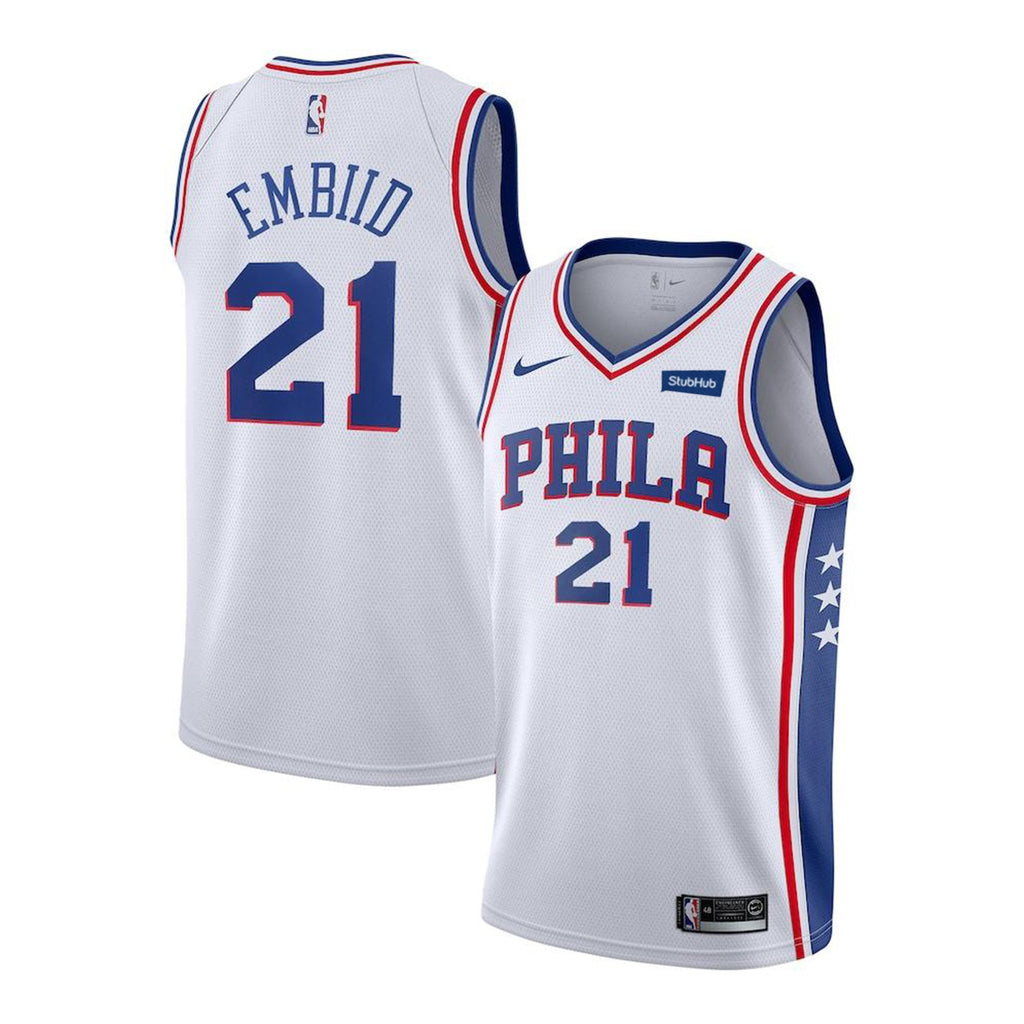 Joel Embiid Philadelphia 76ers 21 Jersey