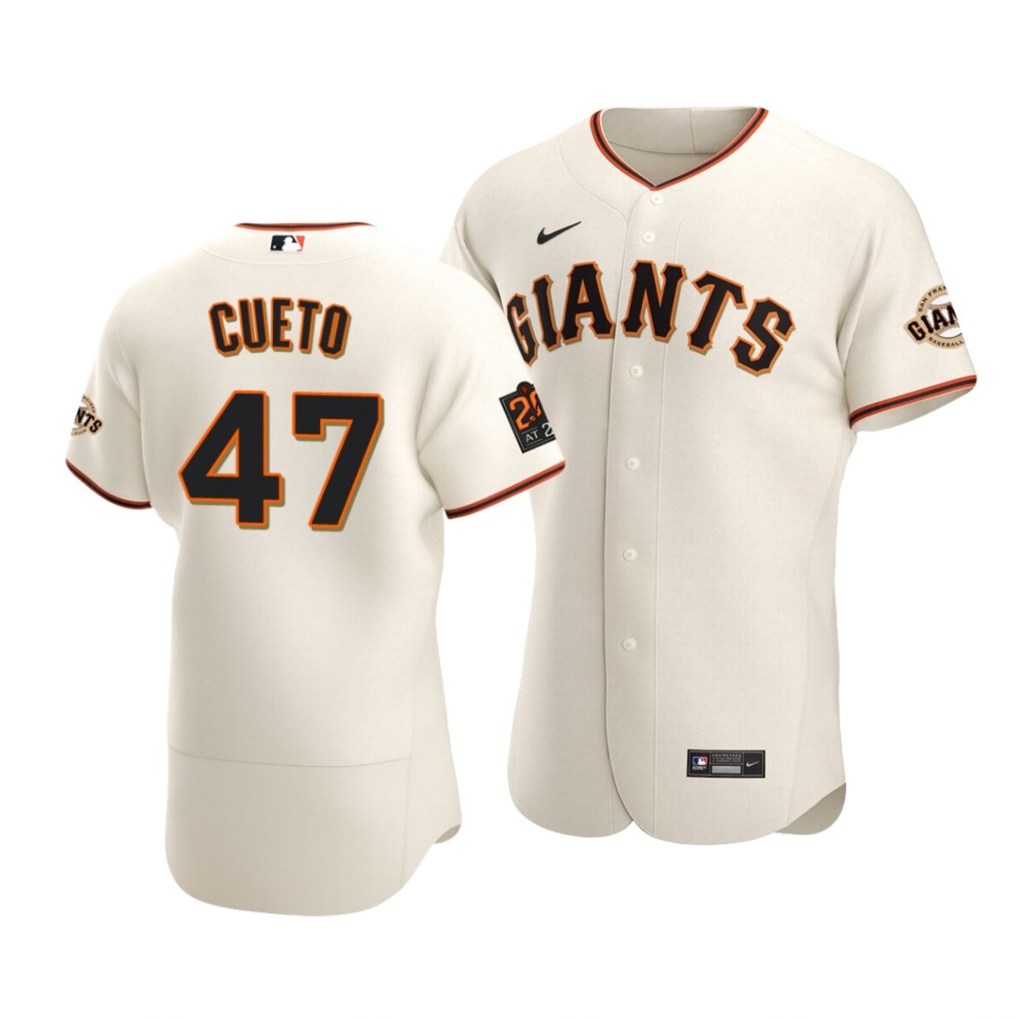 Johnny Cueto San Francisco Giants 47 Jersey