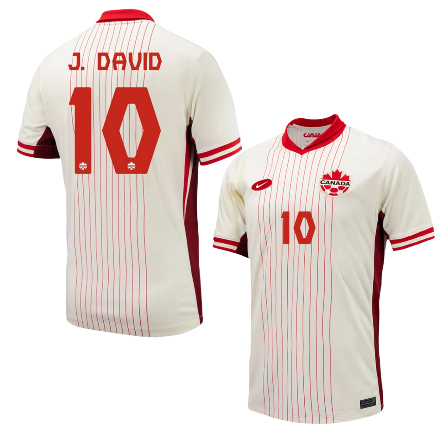 Jonathan David Canada 20 FIFA World Cup Jersey