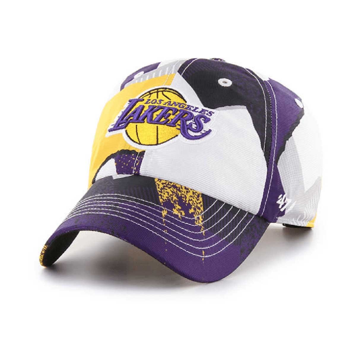 Los Angeles Lakers Retro Day Stepback 47 Clean Up - OSFA