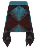 Kiko Kostadinov Women 'Ikat Argyle' Skirt
