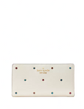 Kate Spade New York Madison Studded Large Slim Bifold Wallet