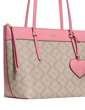 Kate Spade New York All Day Spade Flower Tote Bag With Charm