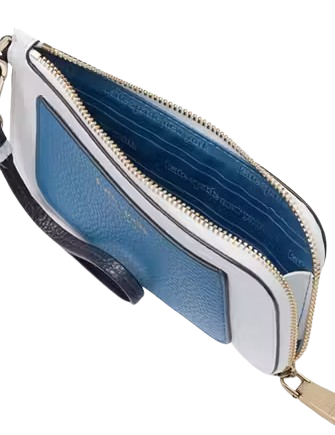 Kate Spade New York Ava Colorblocked Coin Card Case Wristlet