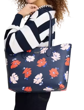 Kate Spade New York Bleecker Dotty Floral Large Tote