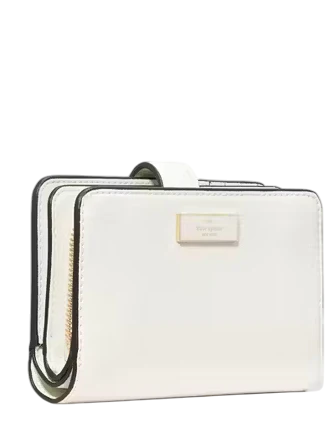 Kate Spade New York Bridget Crinkle Patent Medium Compact Bifold Wallet