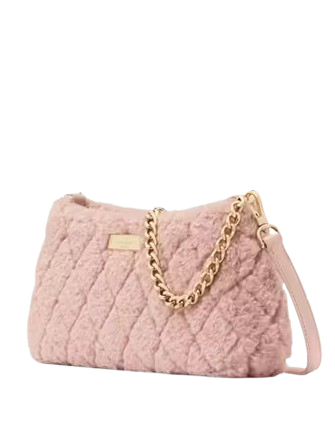 Kate Spade New York Carey Faux Fur Small Convertible Crossbody