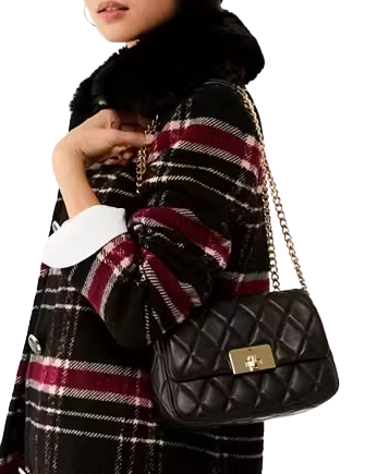 Kate Spade New York Carey Quilted Small Flap Crossbody