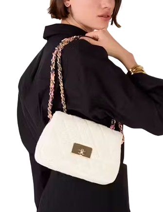 Kate Spade New York Carey Tweed Small Chain Crossbody