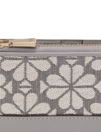 Kate Spade New York Devin Spade Flower Jacquard Bifold Wallet