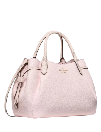 Kate Spade New York Dumpling Snake Embossed Large Satchel Bag