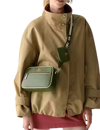 Kate Spade New York Emma Colorblock Pebbled Leather Large Crossbody