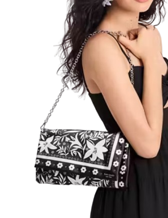 Kate Spade New York Fold Bandana Printed Clutch