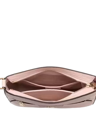 Kate Spade New York Hudson Pebbled Leather Messenger Crossbody