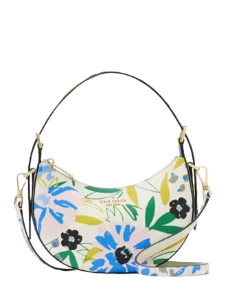 Kate Spade New York Madison Floral Crescent Shoulder Bag