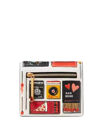 Kate Spade New York Morgan Matchbox Embossed Small Bifold Wallet