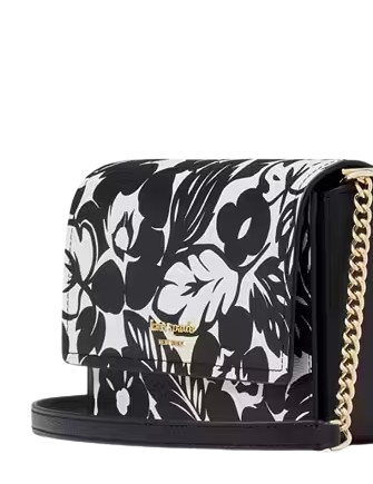 Kate Spade New York Morgan Tropical Foliage Flap Chain Wallet