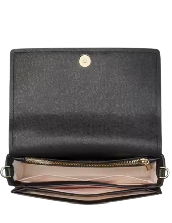 Kate Spade New York Morgan Tropical Foliage Flap Chain Wallet