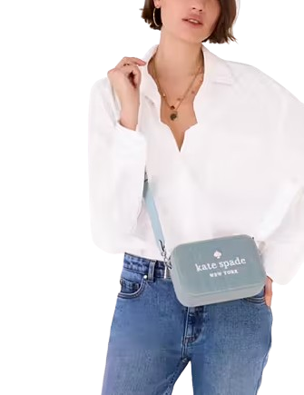 Kate Spade New York Oh Snap Denim Camera Bag