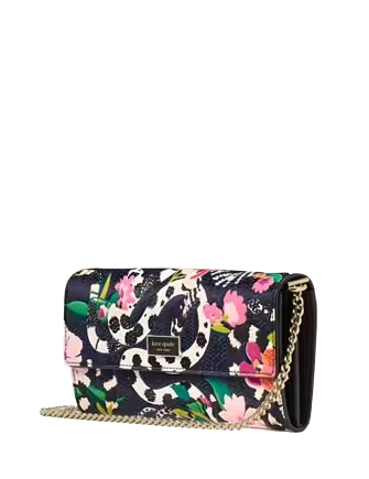 Kate Spade New York Sammy Snake Flap Chain Crossbody