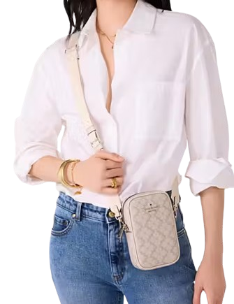 Kate Spade New York Spade Flower Phone Crossbody