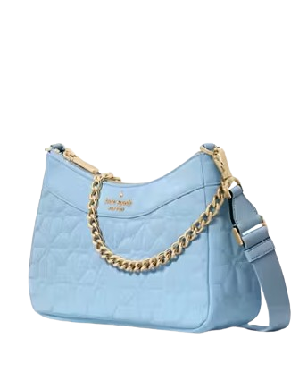 Kate Spade New York Spade Flower Quilted Fabric Convertible Crossbody