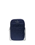 Kate Spade New York Spade Flower Quilted Fabric Phone Crossbody