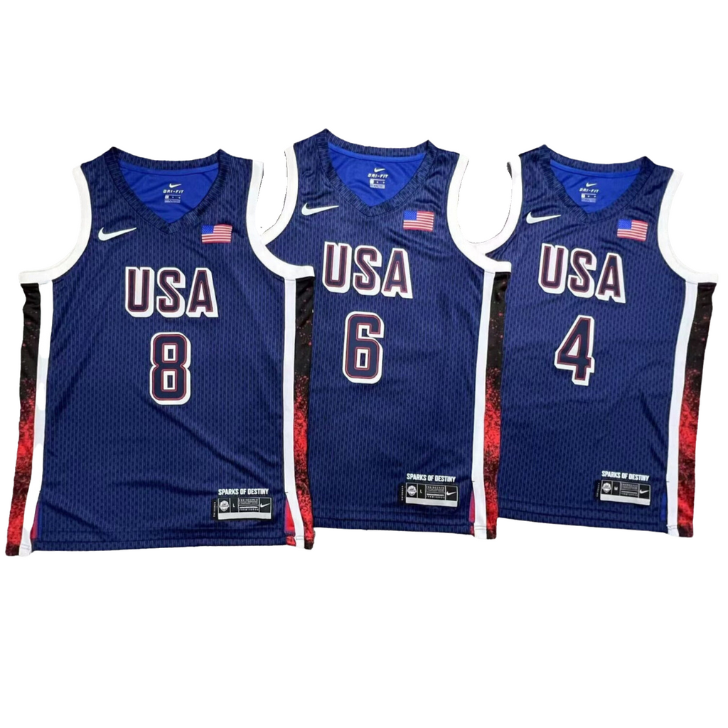 Kawhi Leonard Team USA 2024 Olympics Jersey