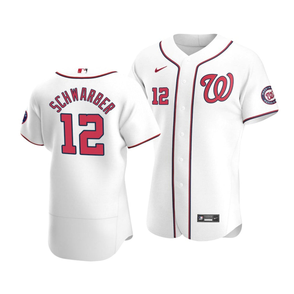 Kyle Schwarber Washington Nationals 12 Jersey