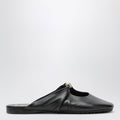 Loewe Pebble Sabot In Soft Lamb Nappa Leather In Black Women