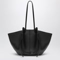 Yuzefi Large Mochi Bag In Black Pebble-Grained Leather Women