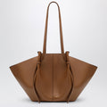 Yuzefi Large Mochi Bag In Hazel Pebble-Grained Leather Women