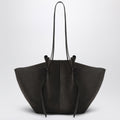 Yuzefi Large Mochi Bag In Ganache Suede Leather Women