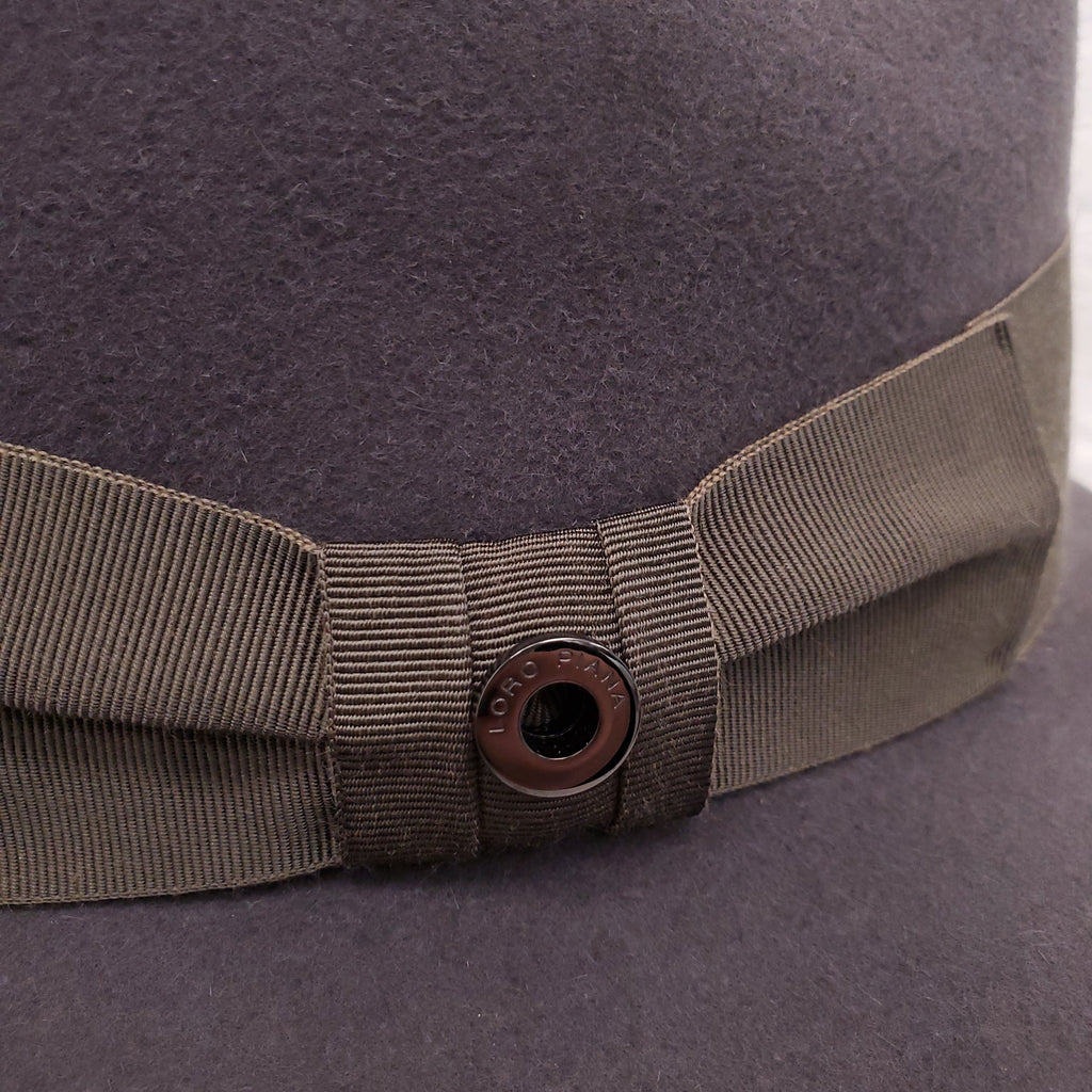 LORO PIANA BROWN CASHMERE HAT - SIZE S