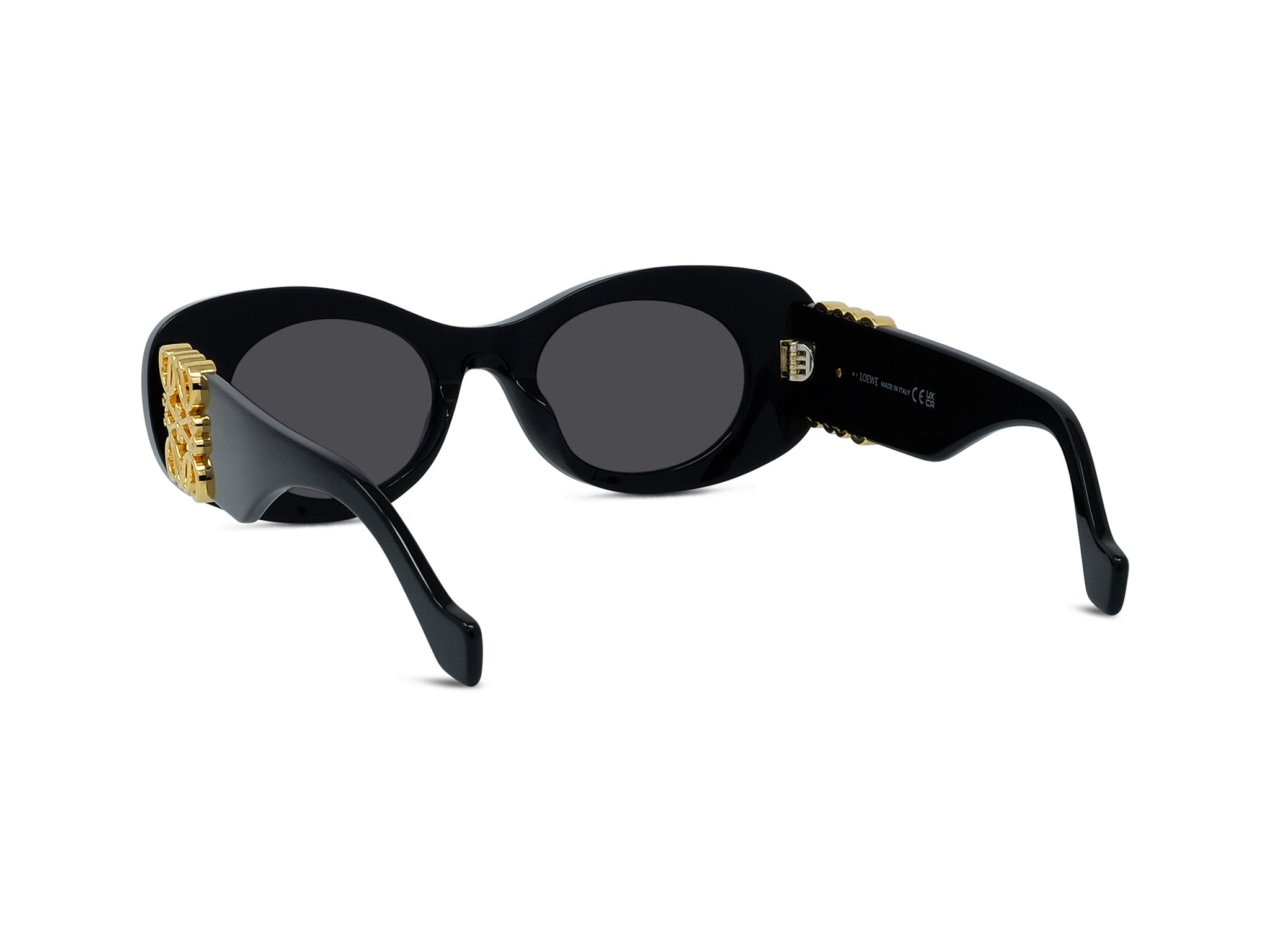 Oval Acetate Sunglasses