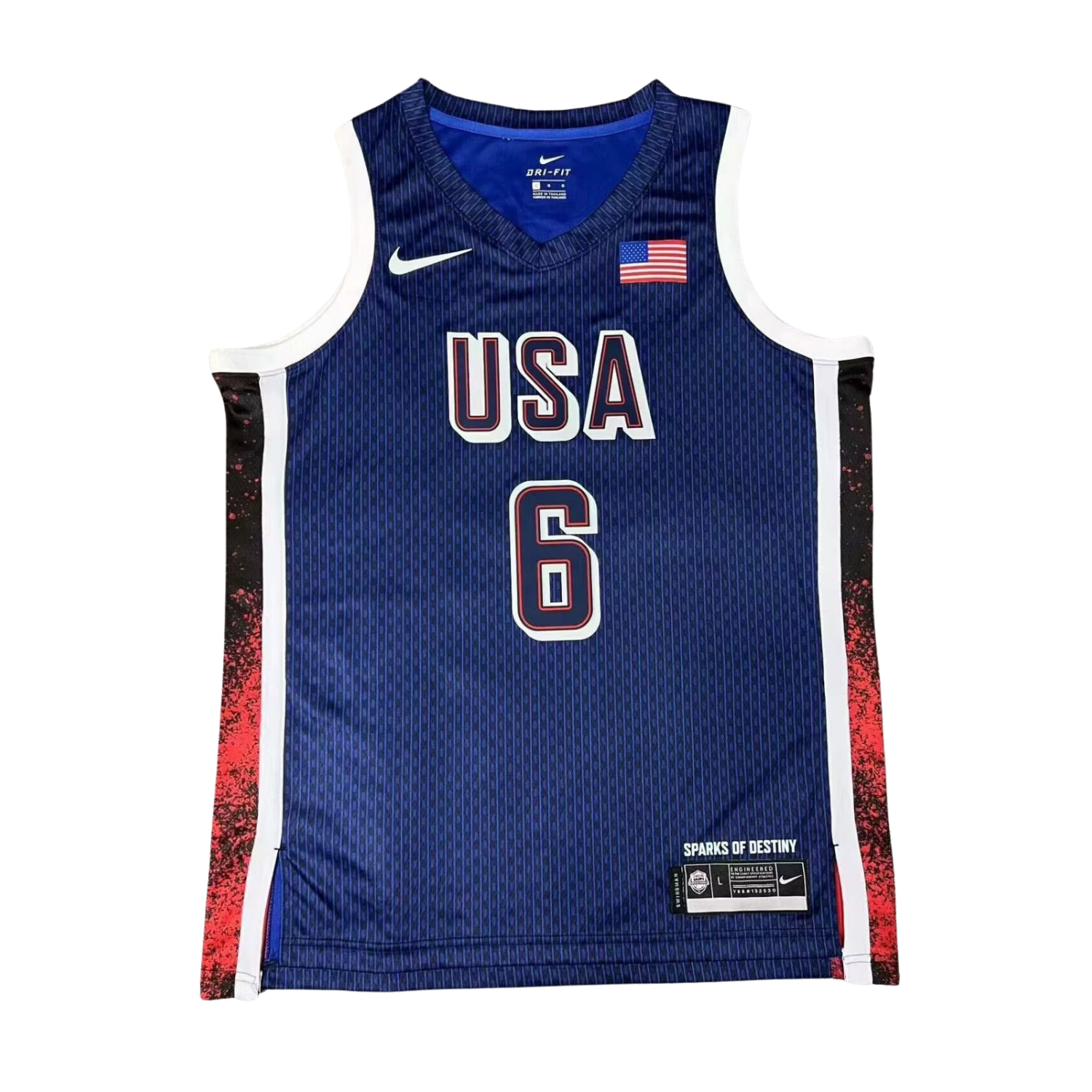 Lebron James Team USA 2024 Olympics Jersey