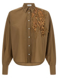 Brunello Cucinelli Women 'Dazzling Seabed Embroidery' Shirt