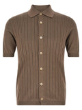 Brunello Cucinelli Men Operated Ribbed Shirt