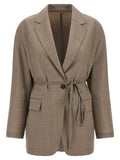 Brunello Cucinelli Women Fresh Wool Blazer