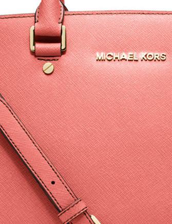 Michael Michael Kors Medium Selma Saffiano Zip Satchel